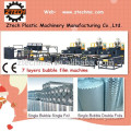 co-blowing 7 layers air bubble film making extruding machine